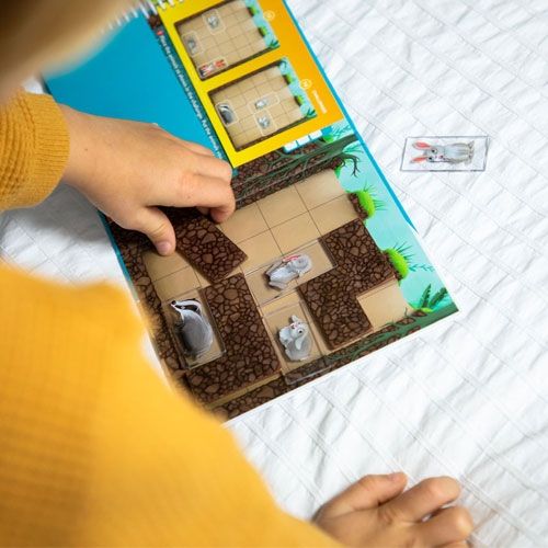 Smart games magnetisch puzzelspel down the rabbit hole