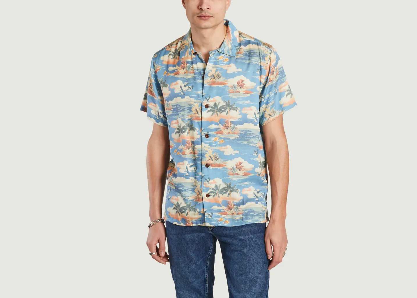 Chemise Arvid Hawaii Nudie Jeans