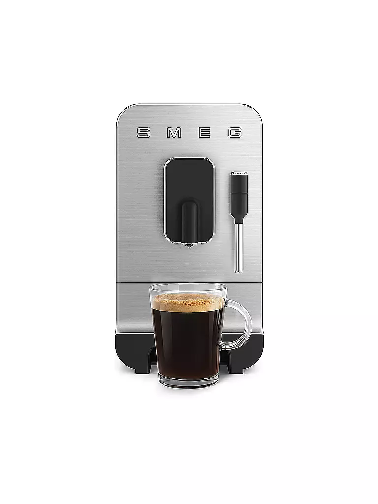 SMEG Kaffee-Vollautomat Medium 50s Retro Style Schwarz BCC02BLMEU schwarz