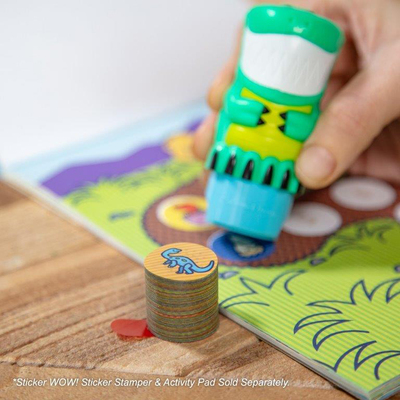 Melissa & Doug Sticker WOW! Påfyllingspakke Dinosaur