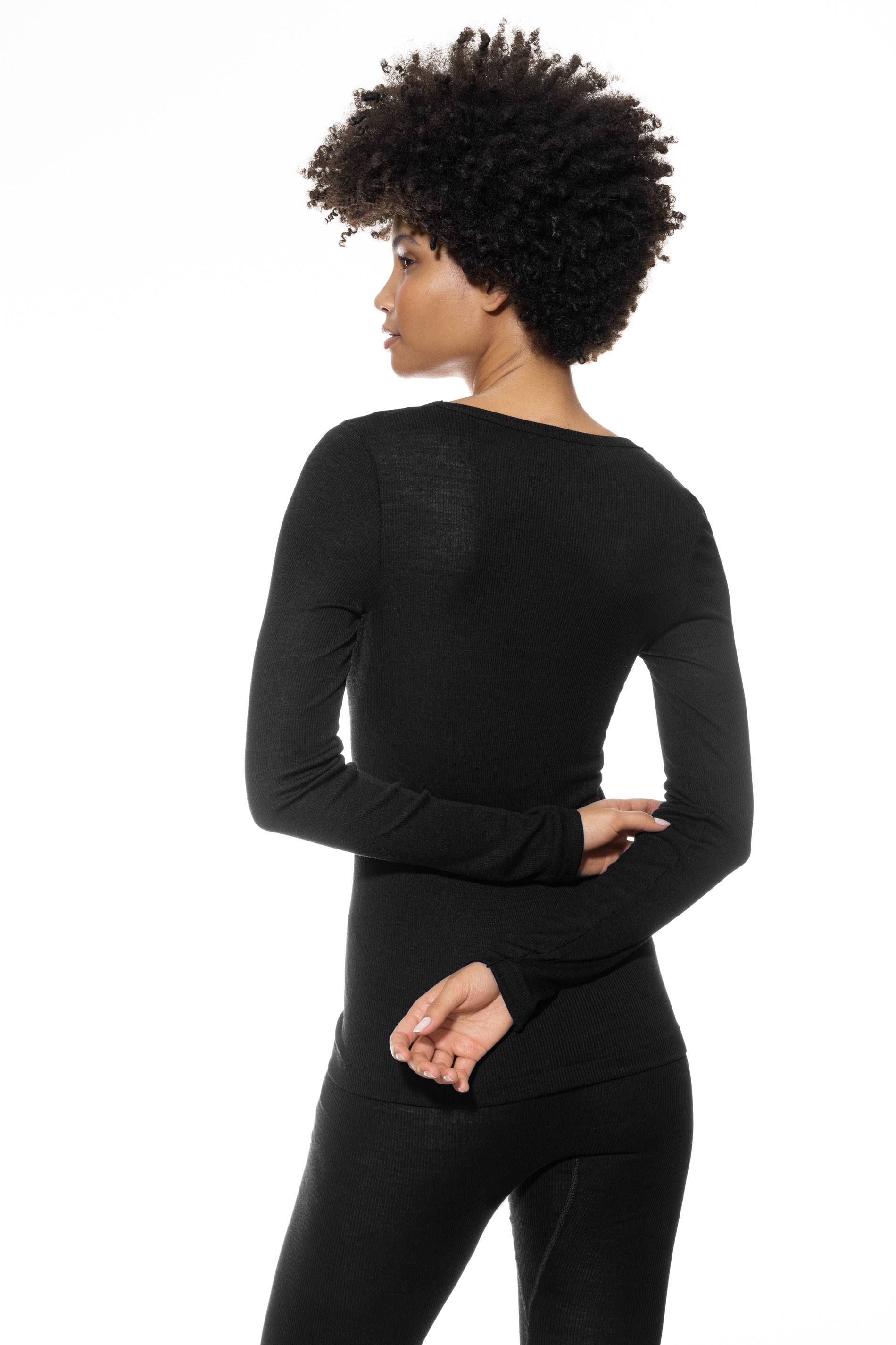 T-Shirt langarm<br>Serie Wool Love