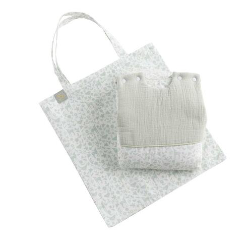 Gigoteuse ouatinée 0-6 mois Tilleul Promenons nous - SAUTHON Baby déco