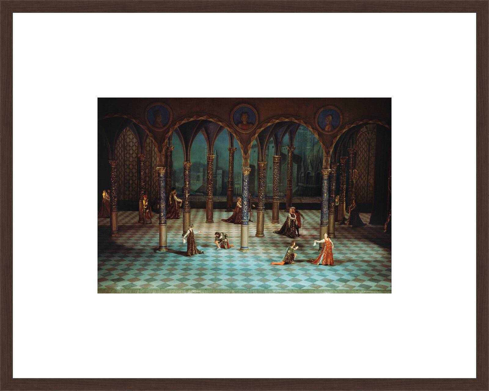 Boris Godunow, Bolschoi-Theater, Moskau, 1976 by Robert Lebeck - Limited Edition. Edition of: 100. Signed.
