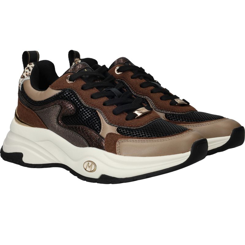 Mexx Palma Ora Sneakers Bruin Dames