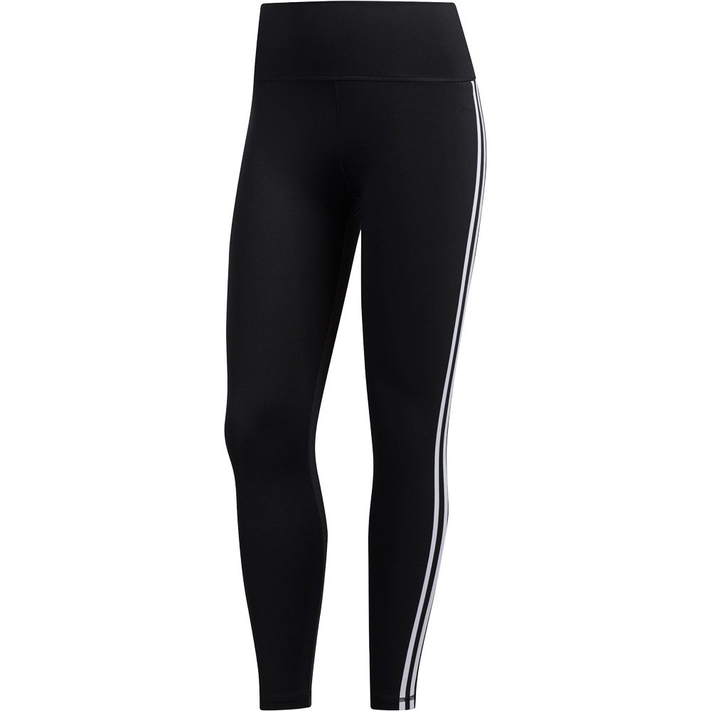 adidas Believe This 3-Streifen 7/8-Tights Damen schwarz