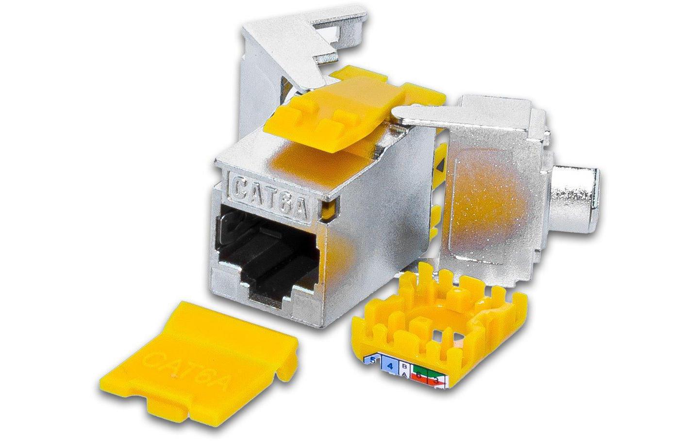 Keystone-Modul Cat.6A STP SlimKeystone-Modul