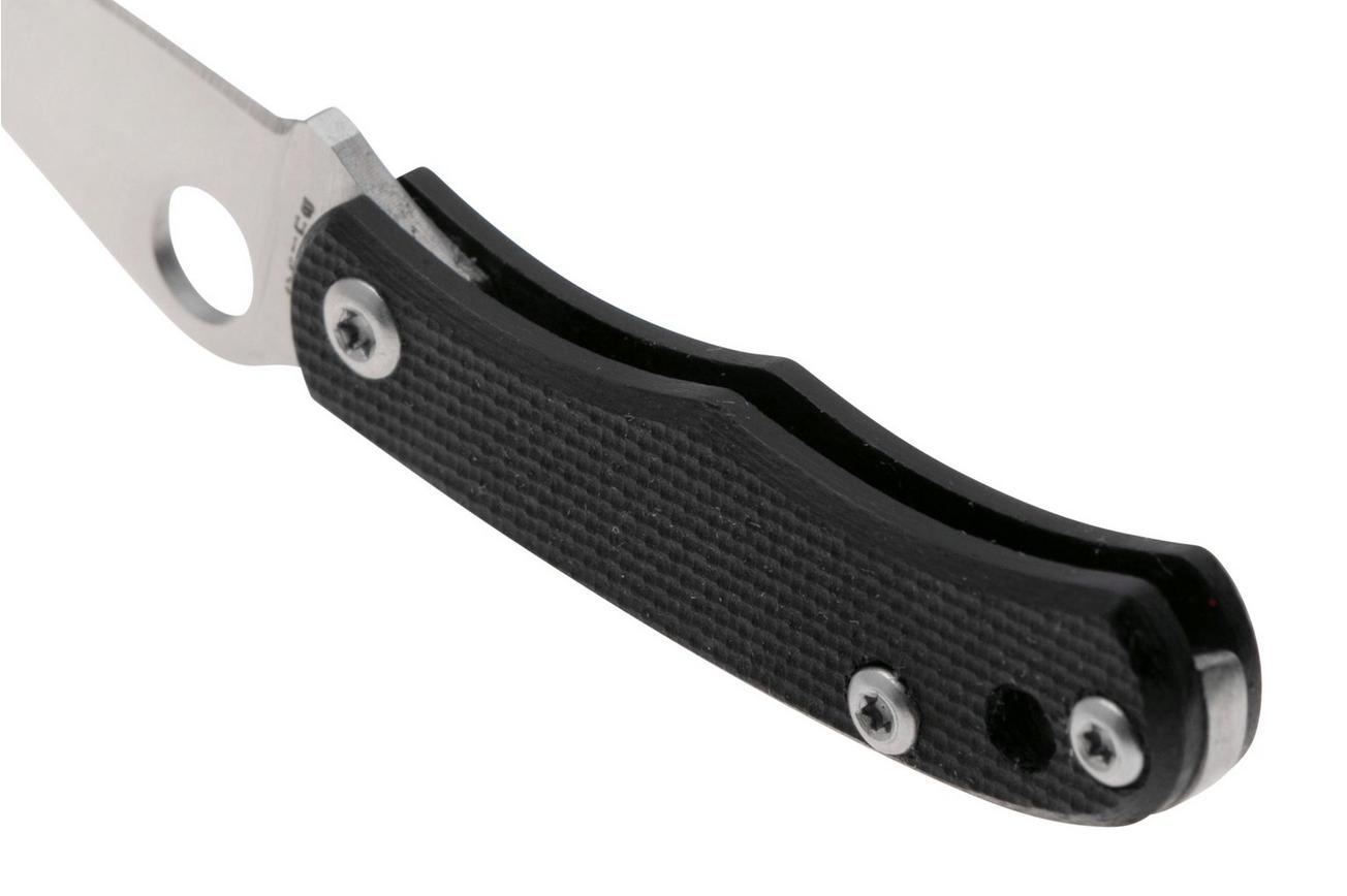 Spyderco Bug Black G10 C133GBKP sleutelhangerzakmes