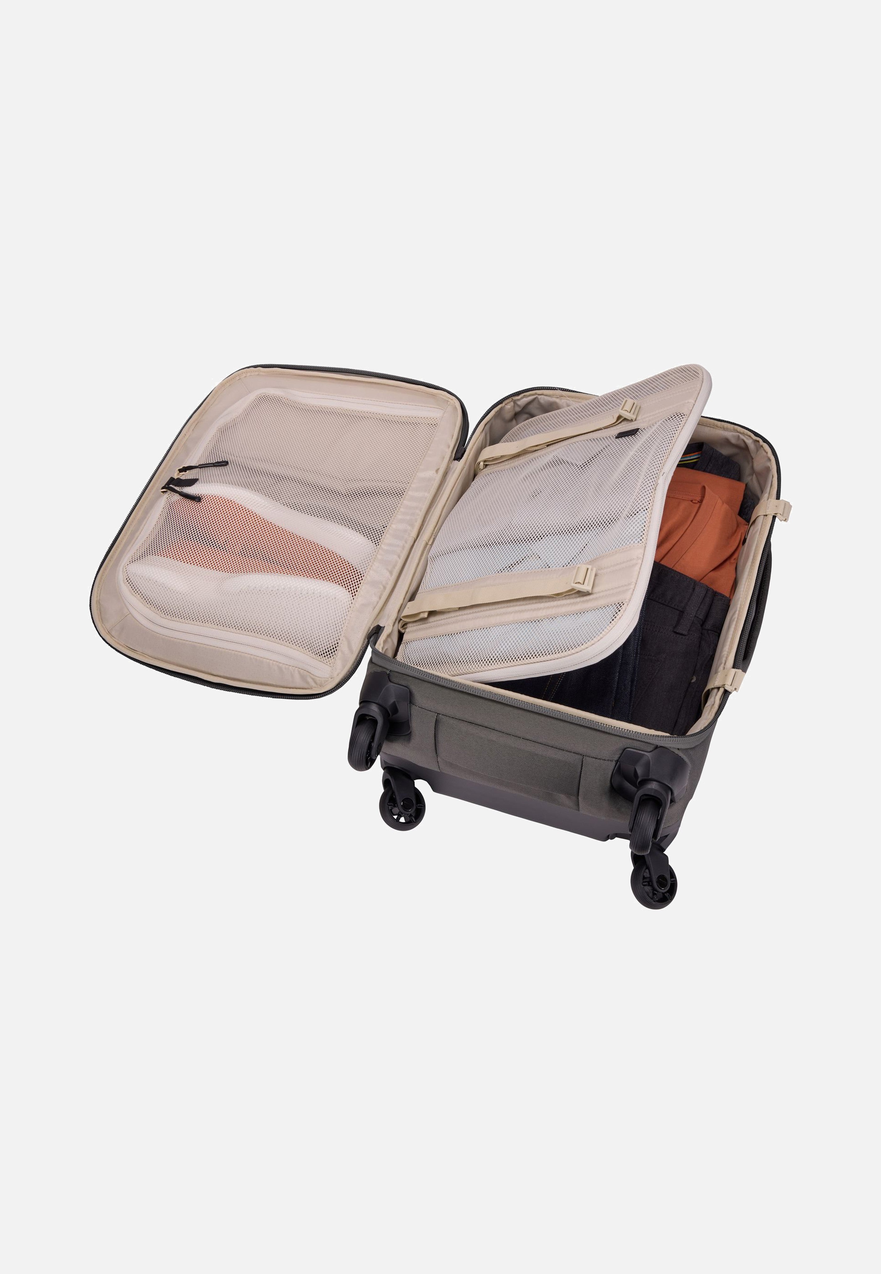 Subterra 2 Carry-On Spinner Vetiver Gray - Koffer