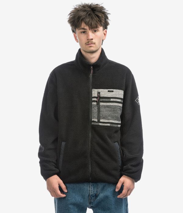 Iriedaily Wonderer Track Jacke (black white)