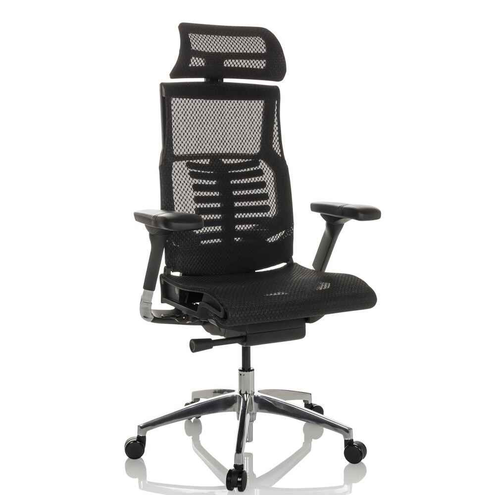 High End Bürostuhl POFIT GEN2 Netzstoff mit Armlehnen hjh OFFICE