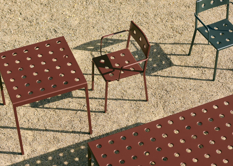 Hay Balcony tuintafel 190x87 iron red