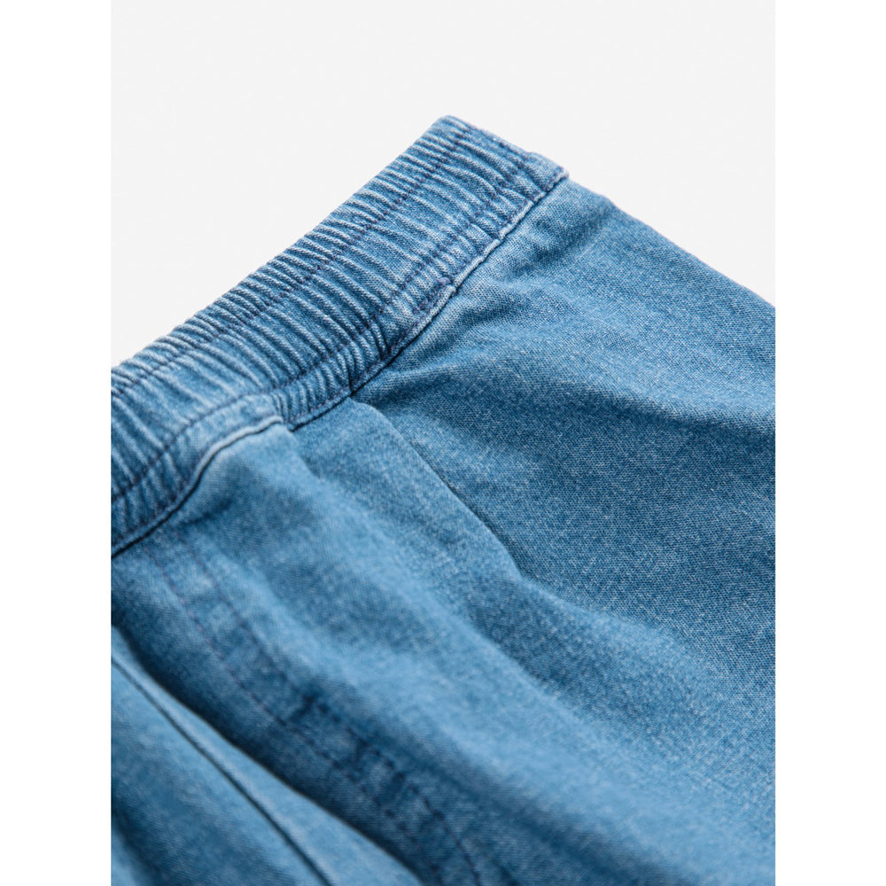 Køb Bobo Choses Navy Blue Roll The Dice Light Denim Bukser