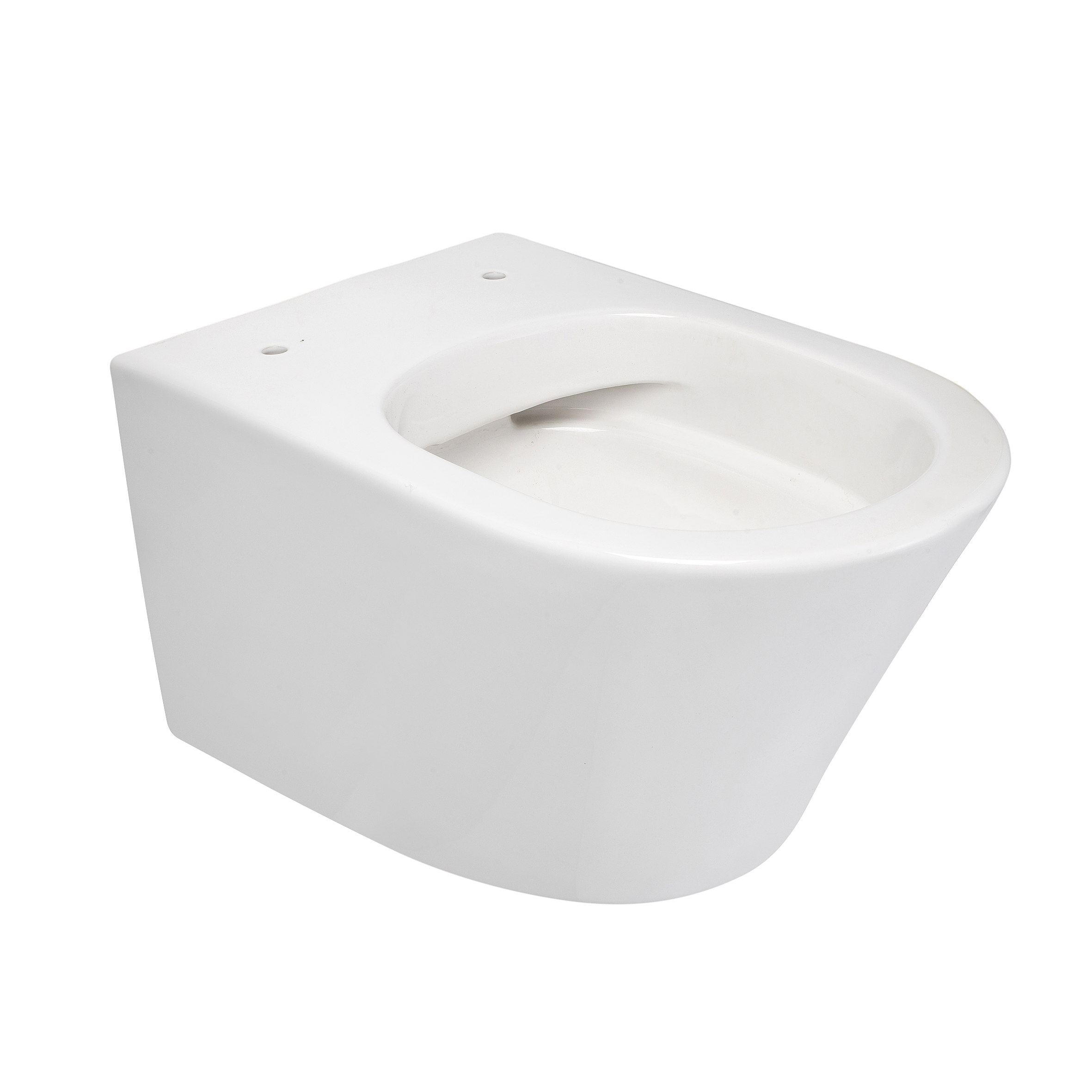 SCHADEMODEL: Mueller Afesta rimless toiletpot zonder zitting wit