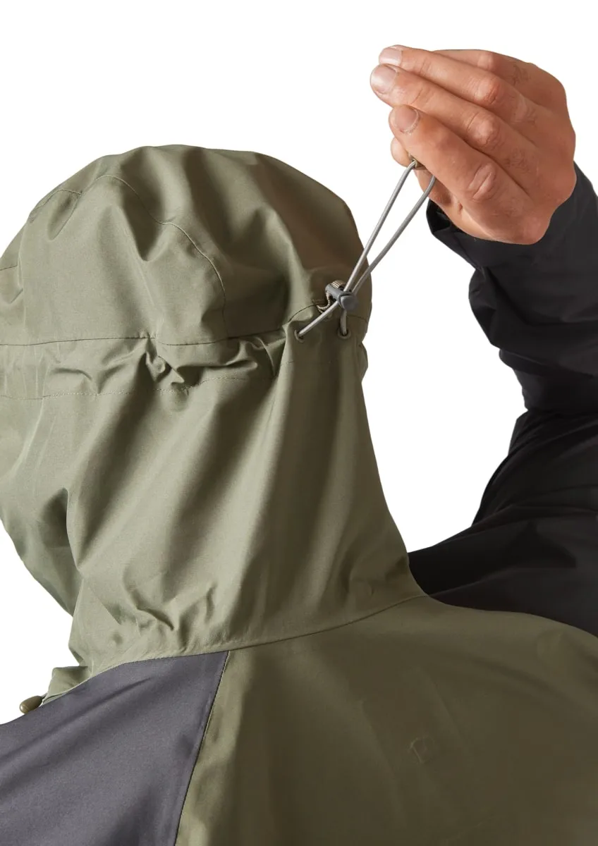 Rab Namche Paclite Jacket Graphene/Light Khaki