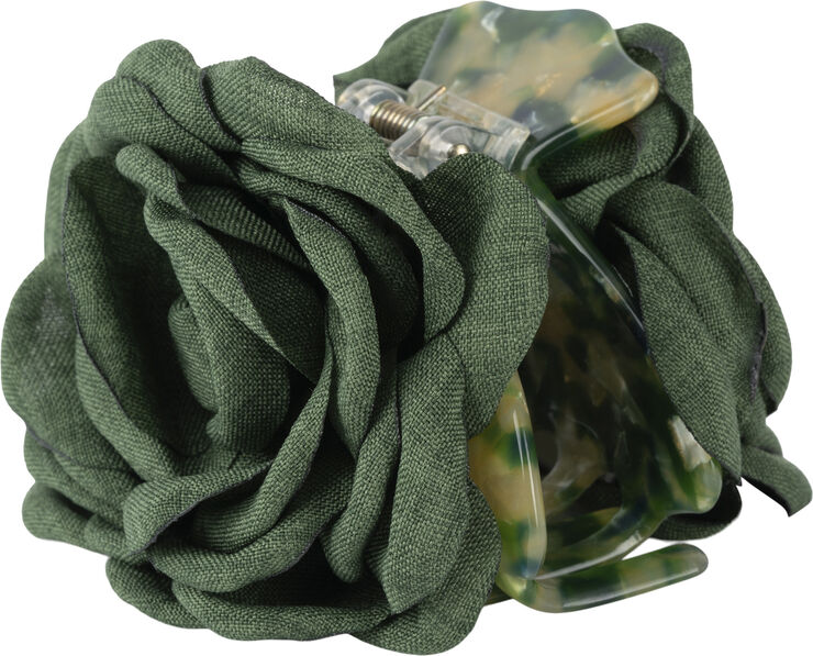 Sui Ava Rosa Hair Claw Dark green