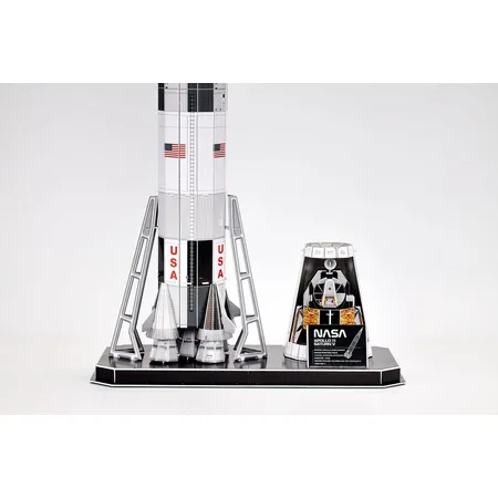 Revell 3D Puzzle - Apollo 11 Saturn V, 136 Teile