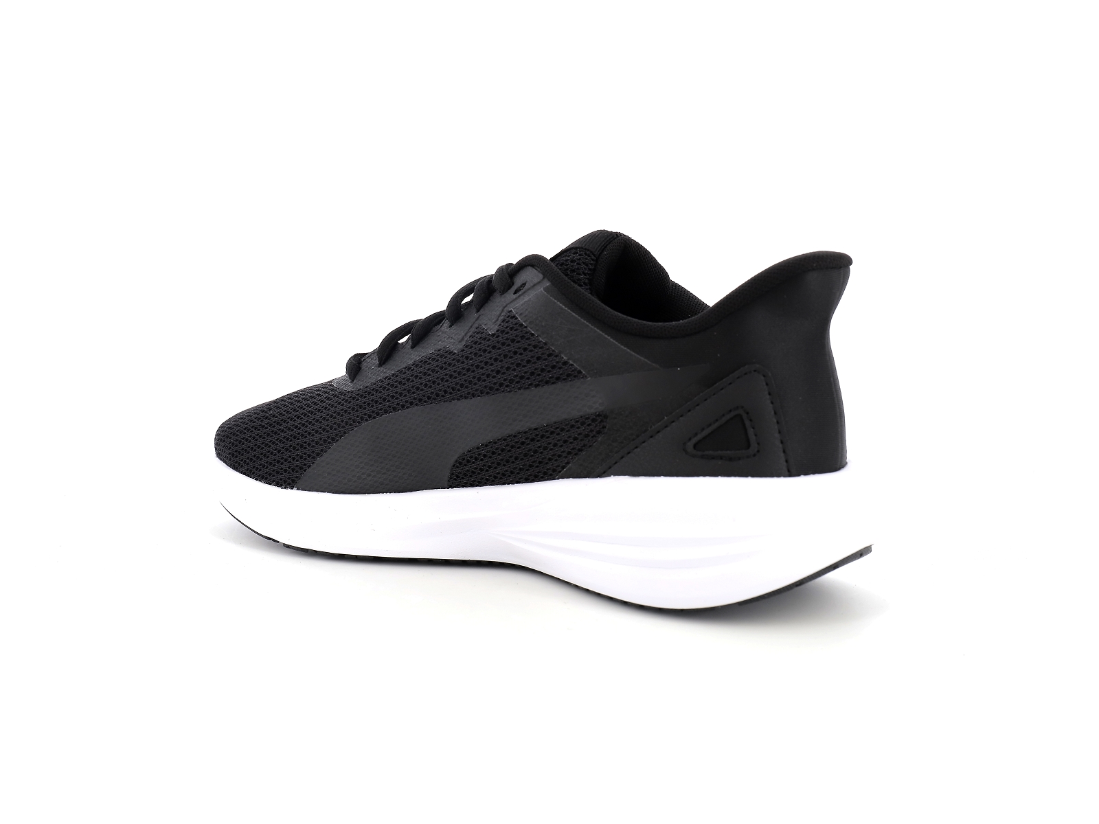 Puma-377030 Matières combinées Noir Blanc