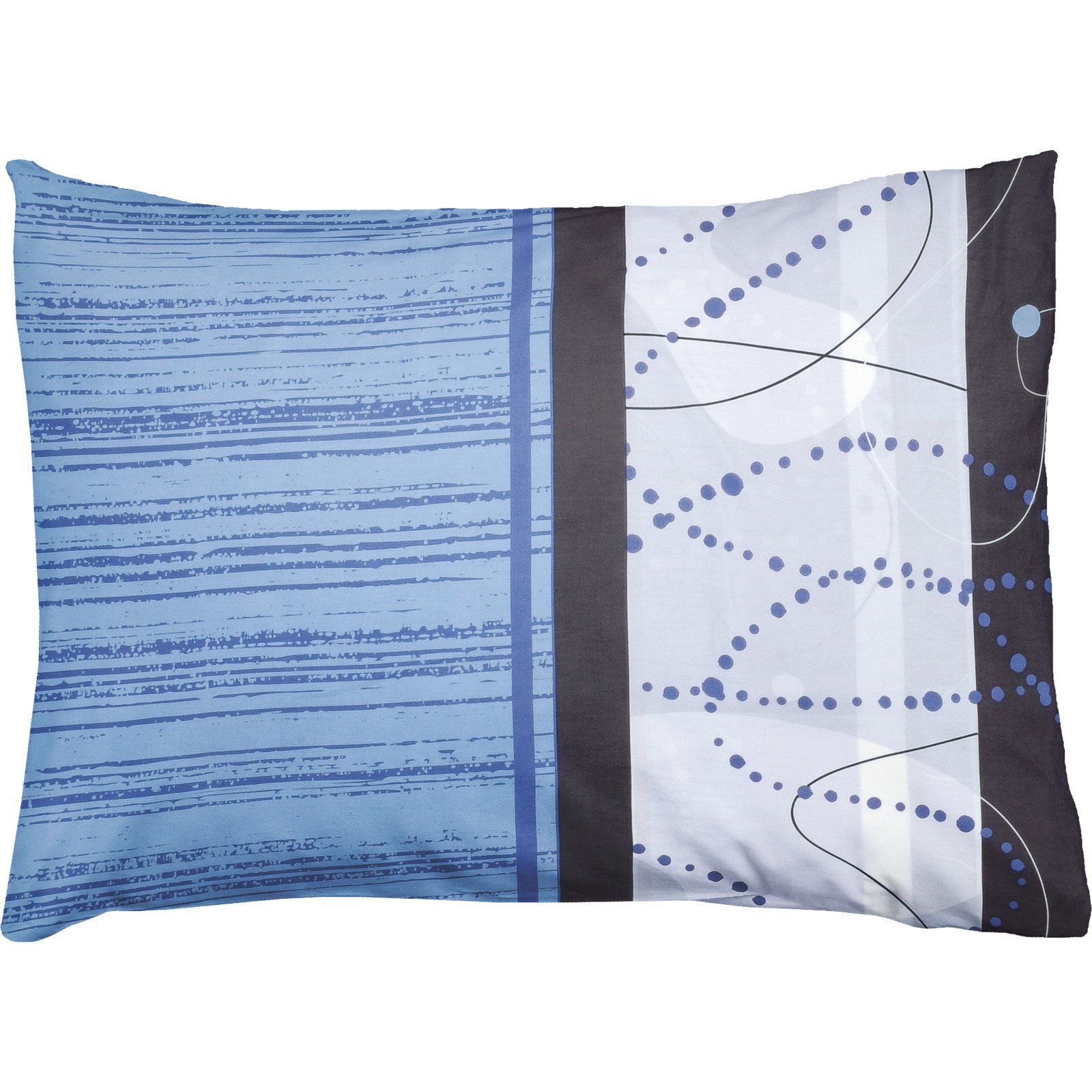 Bettwäsche Micro-Polyester Muster blau