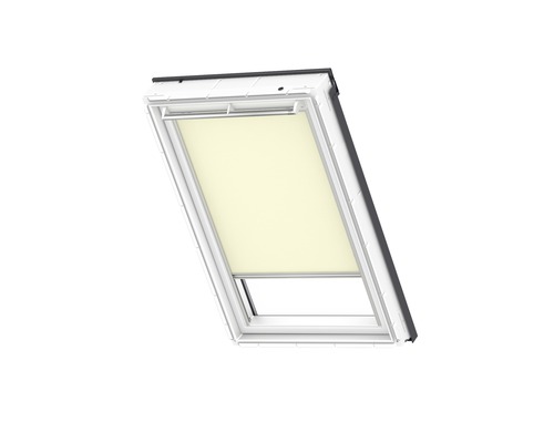 VELUX privacy rolgordijn, beige, effen kleur, handmatig, aluminium frame, RFL C02 1086S