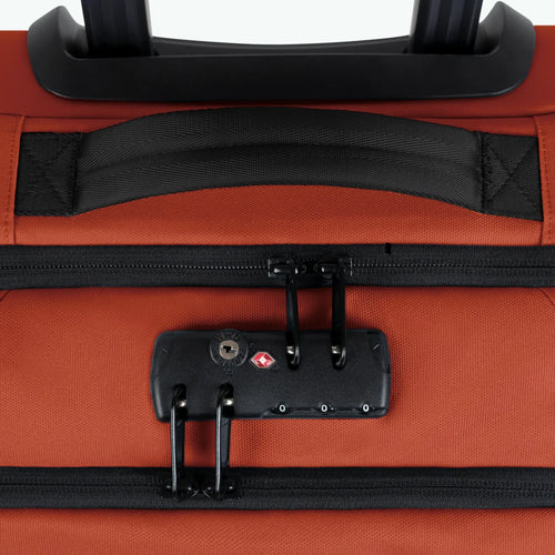 Valise souple 2 roues medium Kaikoura orange