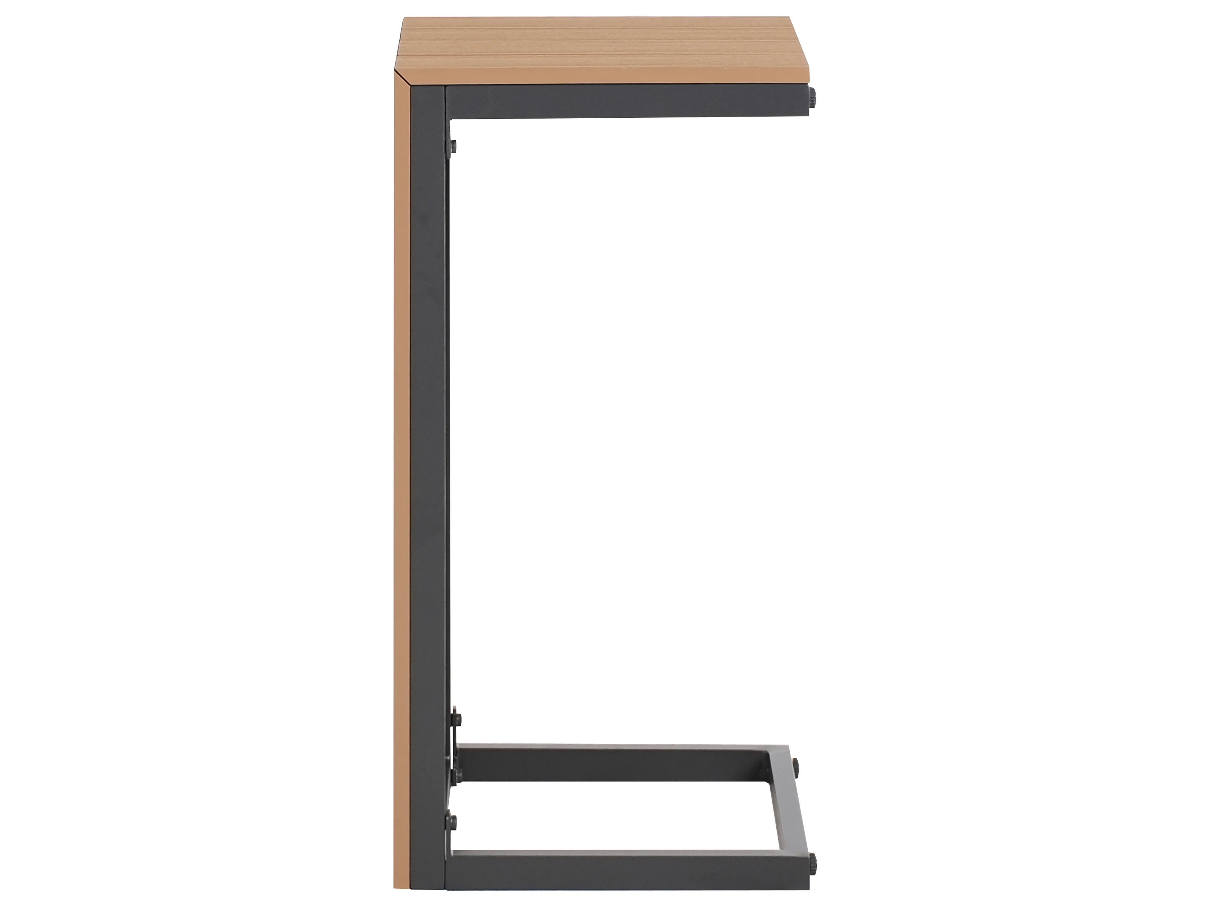 Tuin hoekloungeset met tafel 4-zits PIENZA rechtszijdig Lichtbruin/grijs