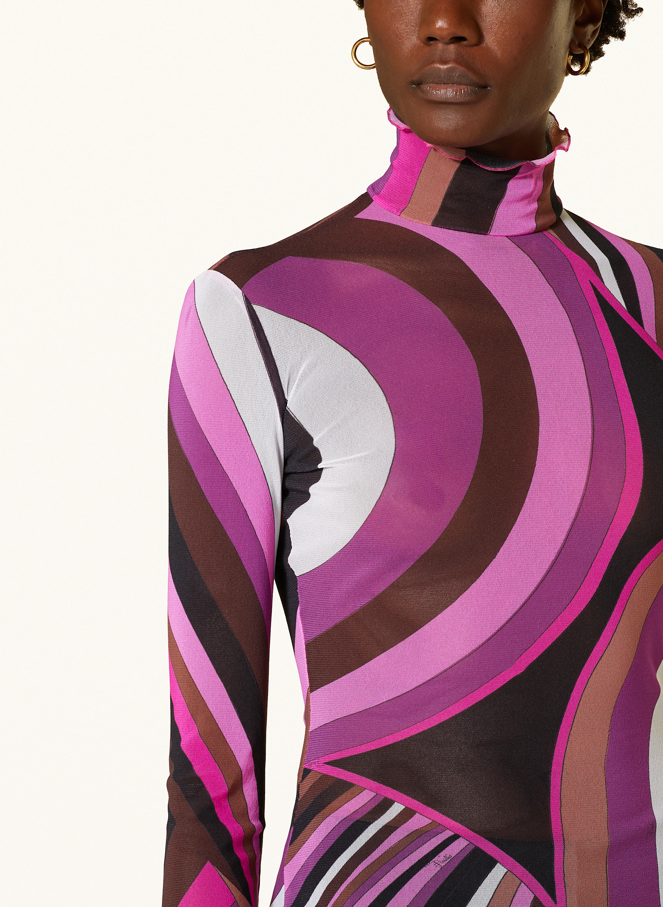 PUCCI Longsleeve aus Mesh