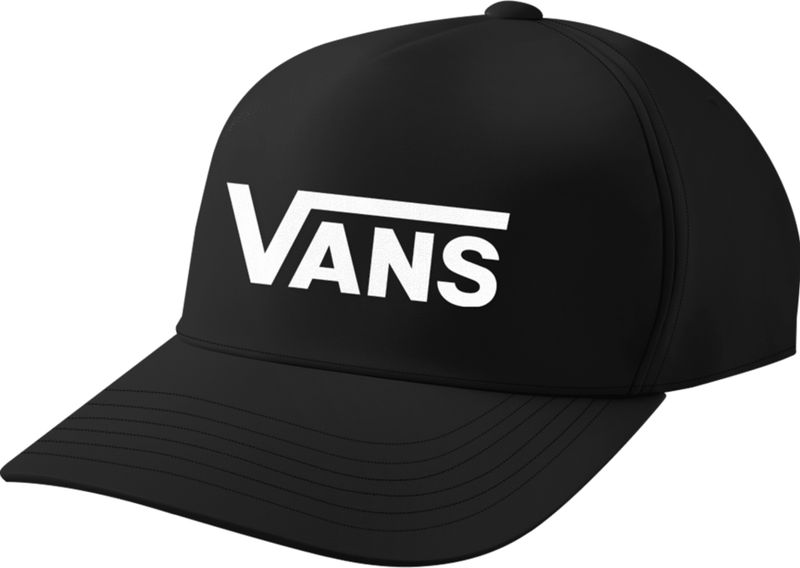 Vans Drop V logo Snapback  Zwart Meisjes Jongens