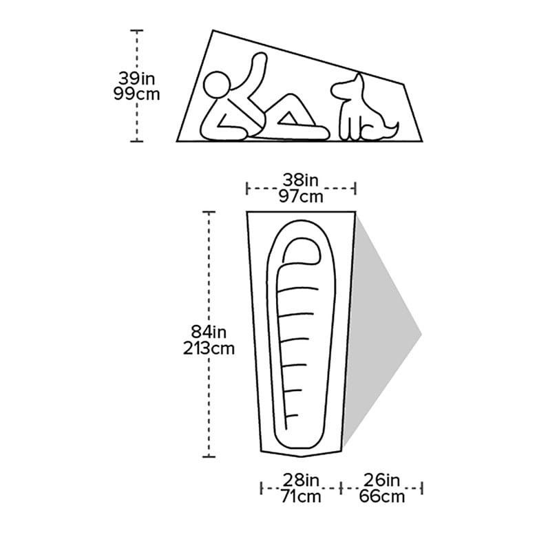 Big Agnes Tiger Wall UL1 Solution Dye<br> 1 person