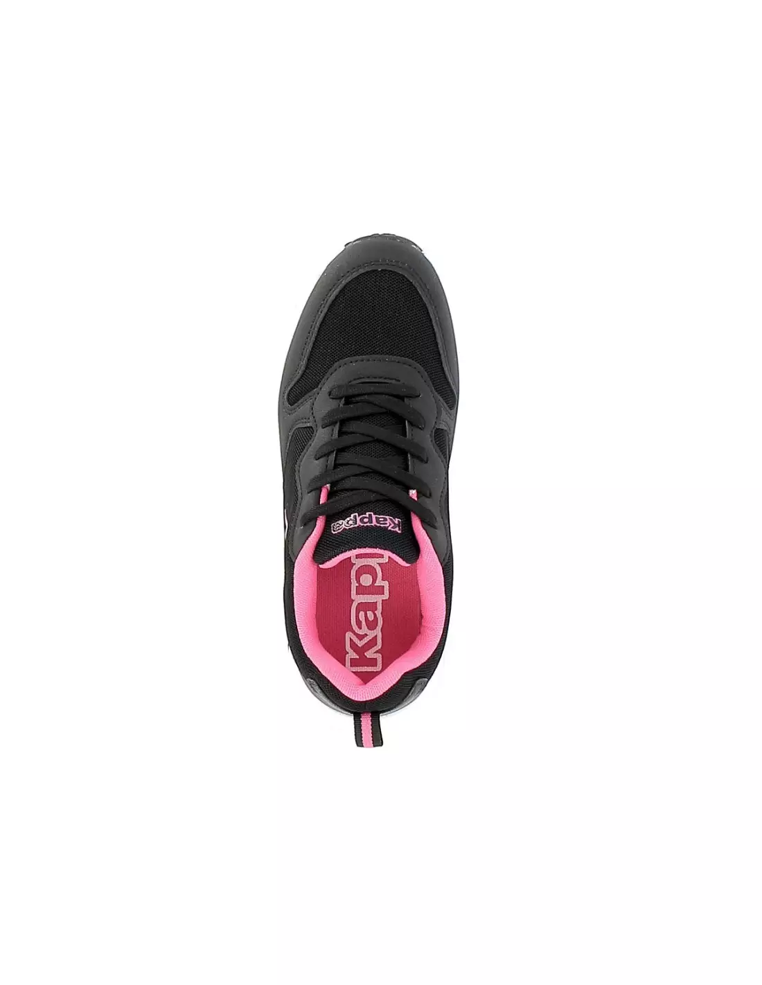KAPPA DELVIS LACE - Sneakers Blackfuchsia