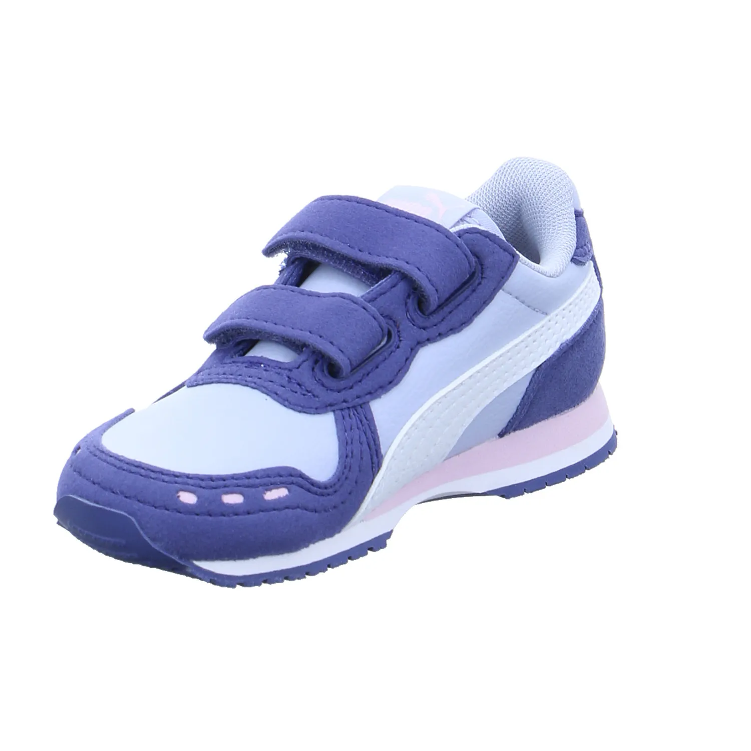 PUMA Baby-Sport-Bottine Hellblau Lederimitat  unisex Sneaker