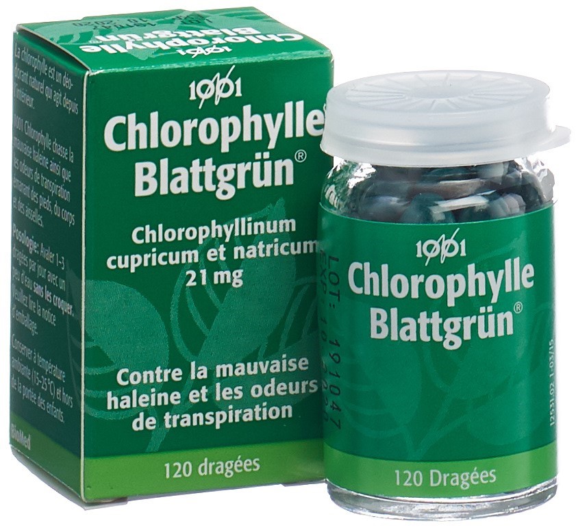 CHLOROPHYLLE Drag Fl 120 Stk