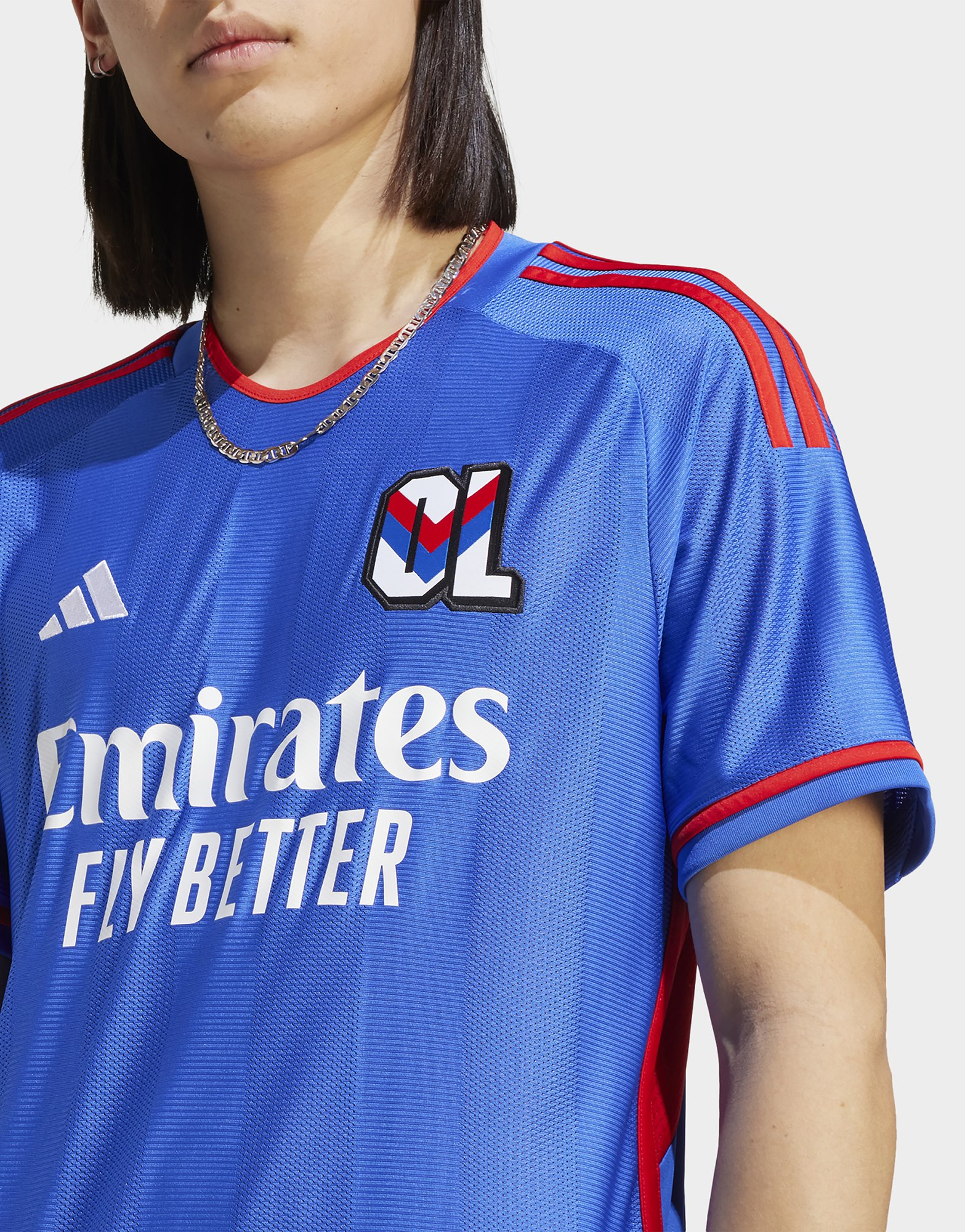 adidas Maillot Extérieur Olympique Lyonnais 23/24