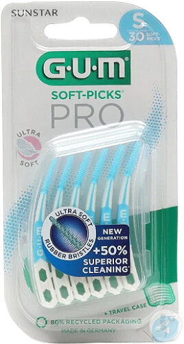 GUM Soft-Picks Pro Bâtonnet Interdentaire Small 30 Pièces