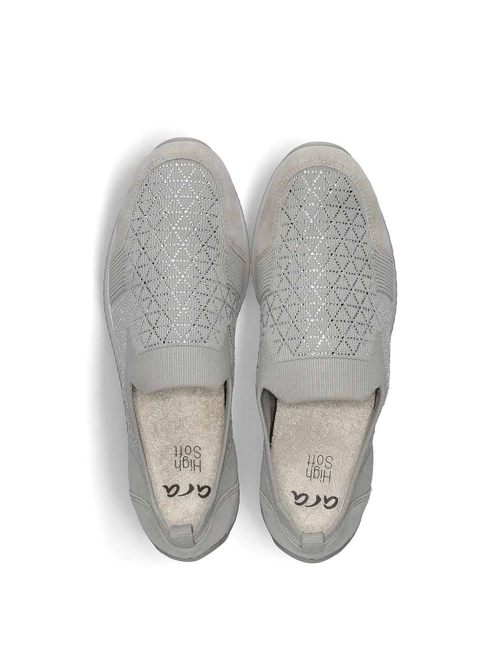 Slipper Lissabon grau