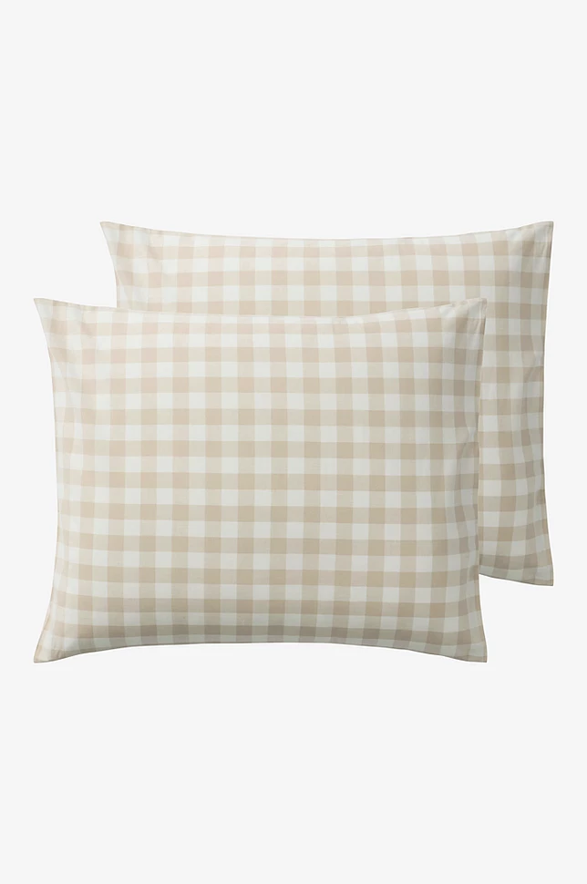 LAUREN putetrekk 2-pakning 50x60 cm økologisk