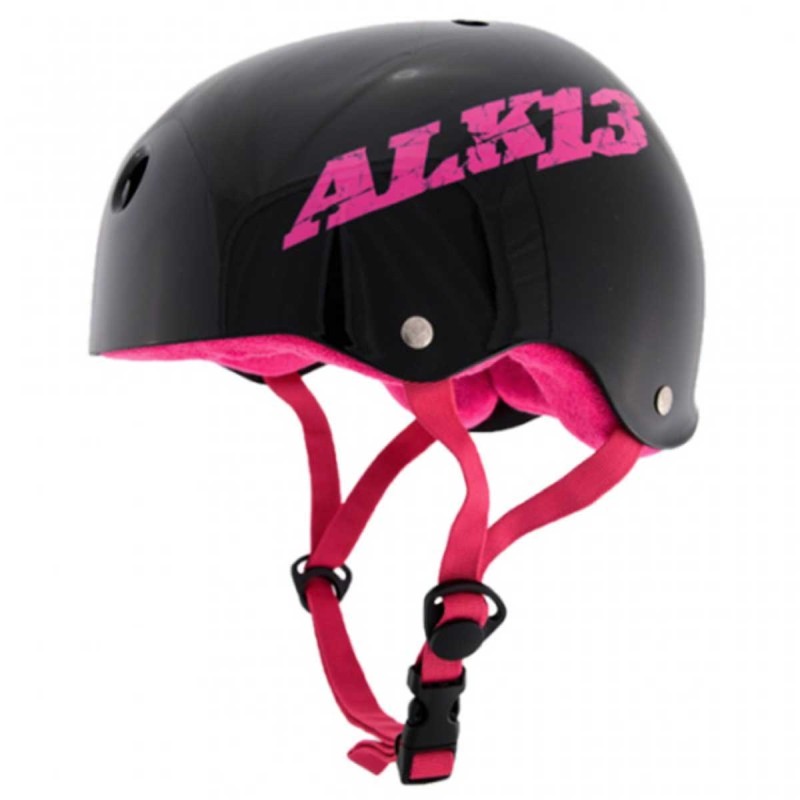 Casque ALK13 H2O+ Black / Pink Logo - The Corner Shop