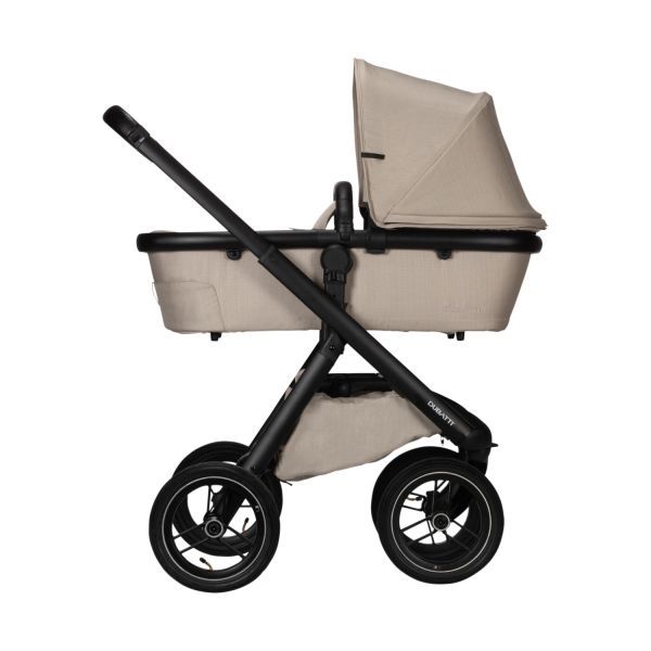Dubatti One E5 Kinderwagen 4-in-1 - Black / Black - Sand | Britax Römer Baby-Safe Pro Autostoeltje | Britax Römer Vario Base 5Z