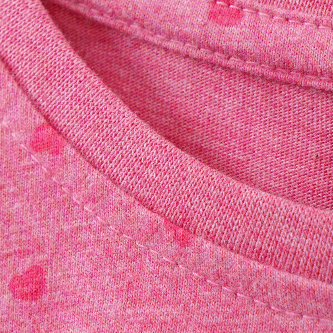 Topolino Mädchen T-Shirt mit Herzen pink
