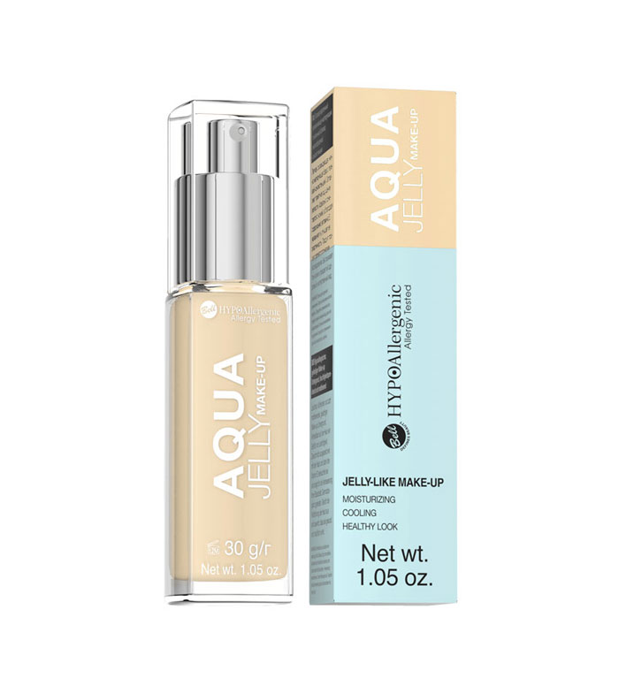 Bell - Base de maquiagem hipoalergênico Aqua Jelly - 02: Light Sand Beige