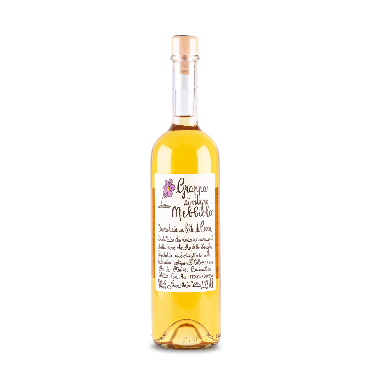 Nebbiolograppa - Grappa di Nebbiolo 45%