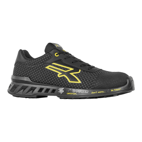 Chaussures de sécurité basses U-Power MATT S3 SRC CI ESD Ultra légère noir