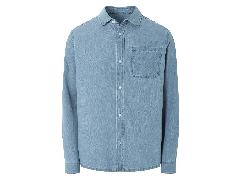 Heren jeans overhemd