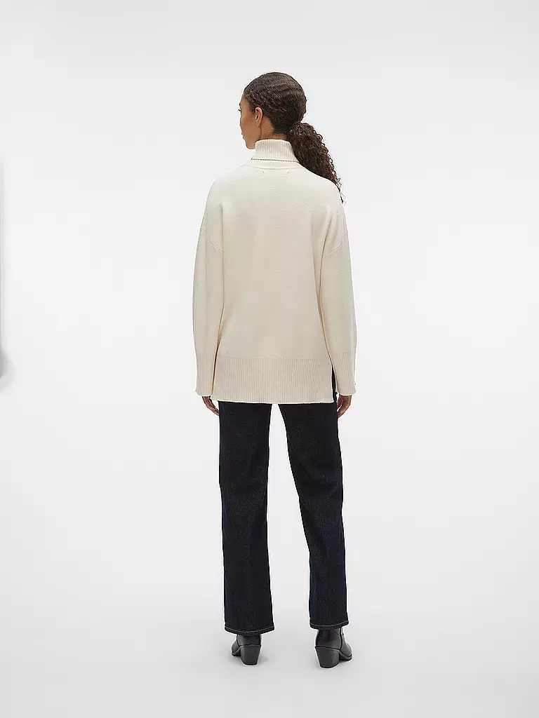 VERO MODA Strickpullover VMGOLDNEEDL creme