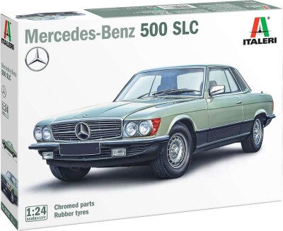 Italeri - Mercedes-Benz 500 Slc Bil Byggesæt - 1:24 - 3633S