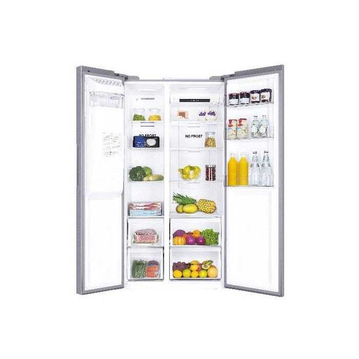 Haier Side-by-Side 90 SERIE 5 HSR5918DIMP Platinum Inox - Interner Wassertank