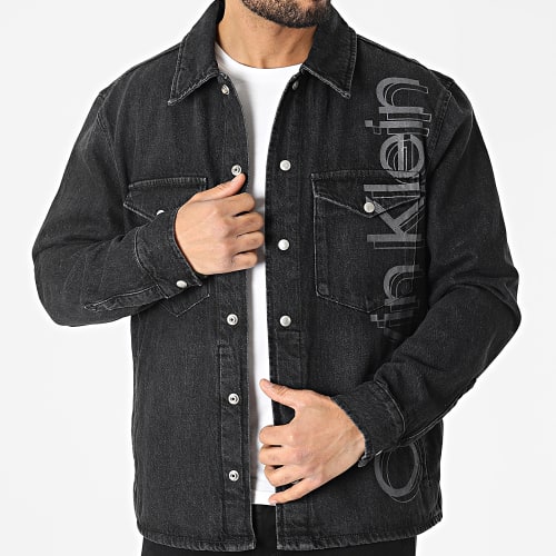 Veste Jean Shirt 9803 Noir