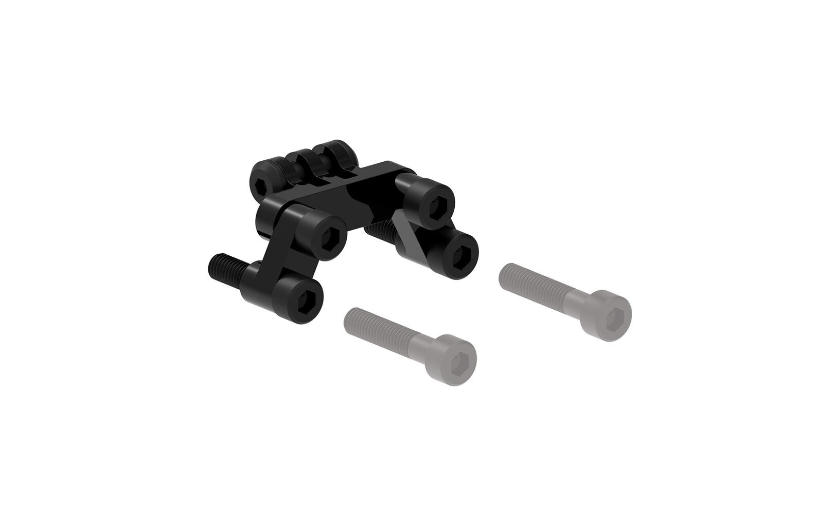 Halterung Flexi Stem Mount SchwarzFlexi CNC Vorbauhalterung