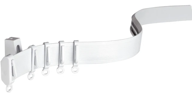 GARDINIA Gardinenschiene »Vorhangschiene Flexline Komplett-Set« Fixmass 1-läufig