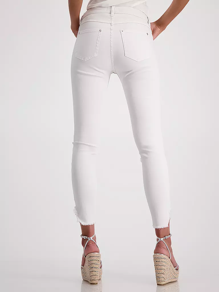 MONARI Jeans Skinny Fit 7/8 hellgrau