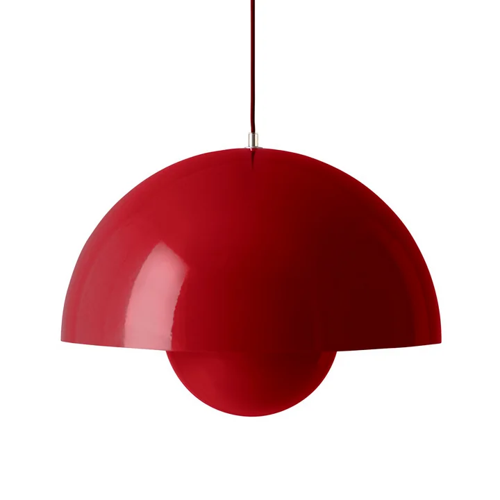 &Tradition - FlowerPot Pendelleuchte VP2, zinnoberrot